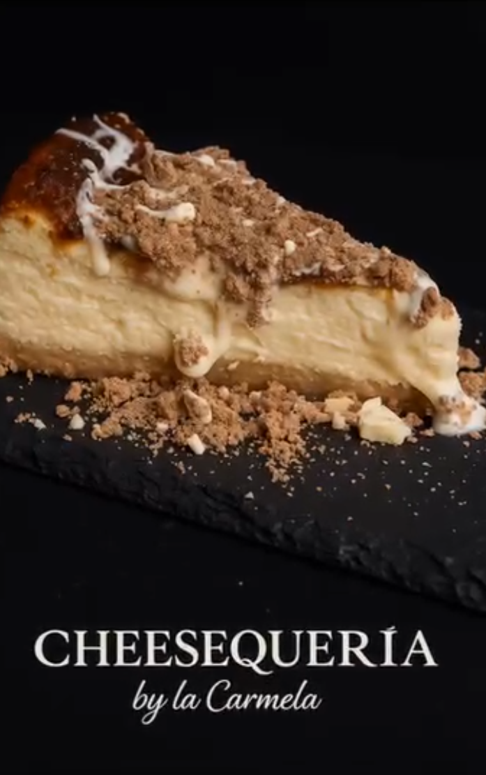 Cheesecake artesanal negro